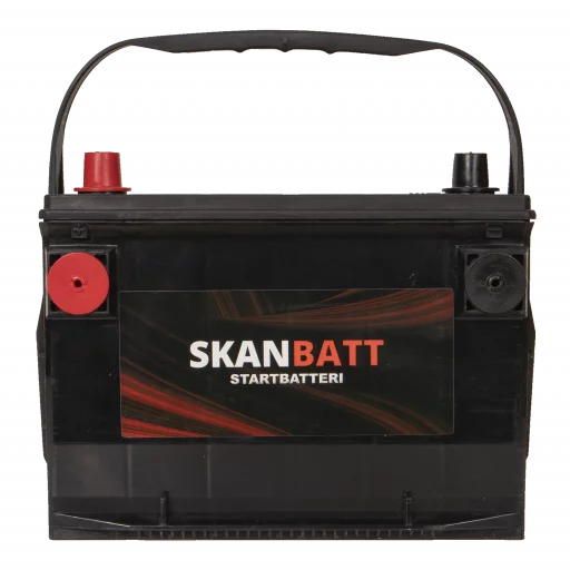 SKANBATT Startbatteri 12V 80AH 800CCA (260x179x180/207mm) +venstre