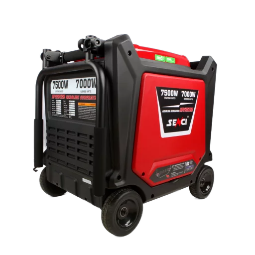 SENCI SC8000i Inverter Aggregat - Bensin - Max 7500W - ATS - Elektrisk start