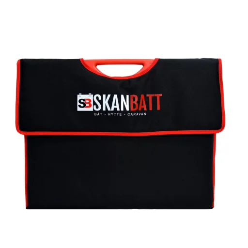 SKANBATT Sammenleggbart Solcellepanel 120W m/USB