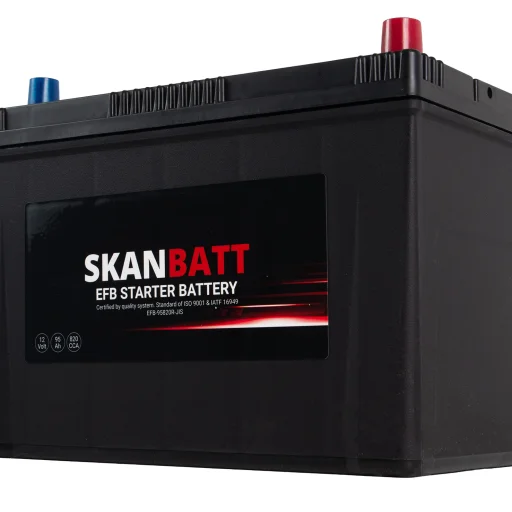 SKANBATT EFB Startbatteri 12V 95AH 820CCA (304x172x225mm) +R