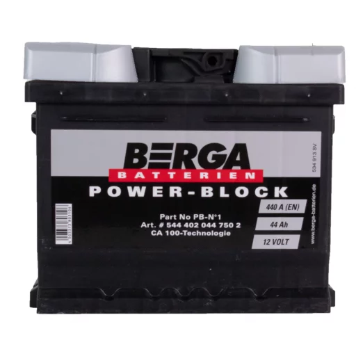 BERGA Power Block 12V 44AH 440CCA (207/175/175mm)