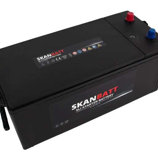 SKANBATT SLI SHD Startbatteri 12V 140AH 800CCA (513x189x223mm) +L