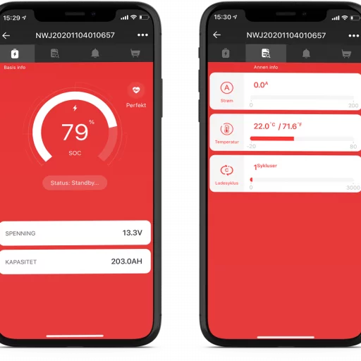 SKANBATT Lithium HEAT PRO 'Ultra' 12V 100AH - CAN Bus - 300A (<3s) - 8 års garanti