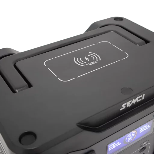 SENCI Lithium LPS 1152Wh Power Station med 1500W (3000W) sinus inverter
