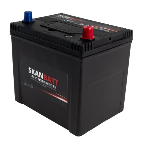 SKANBATT EFB Startbatteri 12V 73AH 630CCA (232x173x225mm) +R