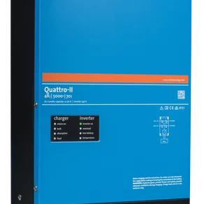 VICTRON Quattro-II 48/5000/70-50/50 Kombinert Batterilader og Inverter