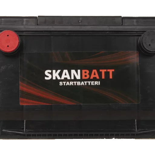 SKANBATT Startbatteri 12V 80AH 800CCA (260x179x180/180mm) +venstre