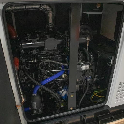 HYUNDAI DG14KSE Diesel strømaggregat 230V 3-FAS 13,8kVA  - 1500RPM - Vannkjølt