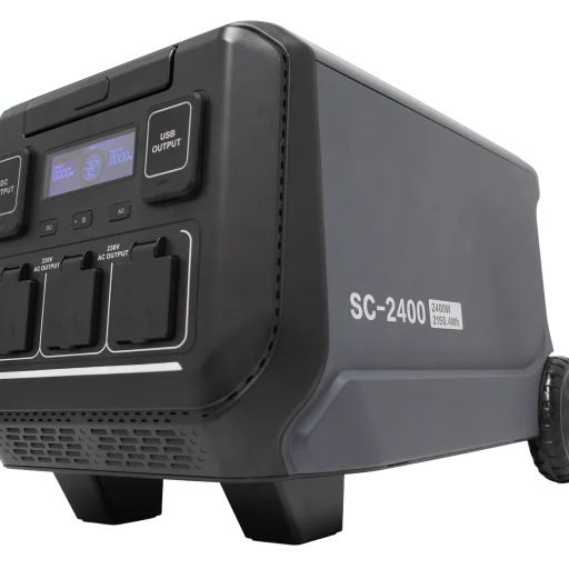 SENCI Lithium LPS 2150Wh Power Station med 2400W (4800W) sinus inverter