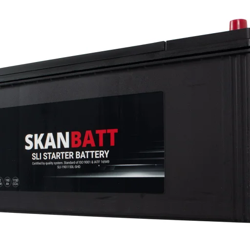 SKANBATT SLI SHD Startbatteri 12V 190AH 1150CCA (513x224x218mm) +L