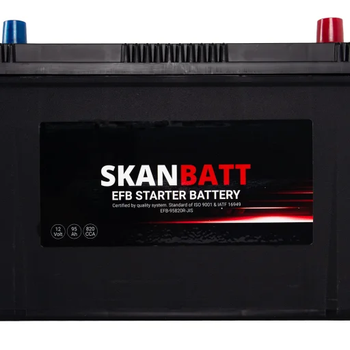 SKANBATT EFB Startbatteri 12V 95AH 820CCA (304x172x225mm) +R