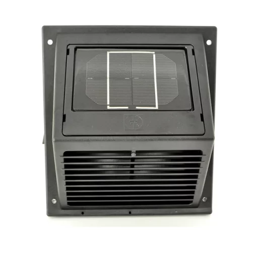 WATTSTUNDE Solventilator Veggmodell Svart