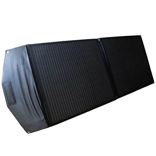 SKANBATT Sammenleggbart Solcellepanel 120W m/regulator (SMB -120W)