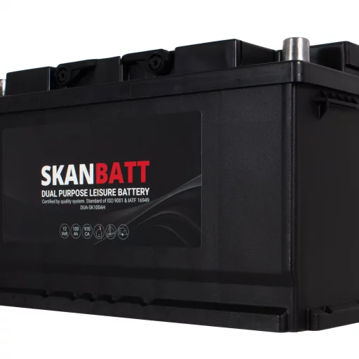 SKANBATT Dual Purpose 12V 100AH 970CA (353x175x190mm) +R