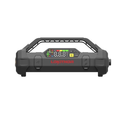 LOKITHOR Lithium Startbooster 12V 2500A med 150 PSI Luftkompressor