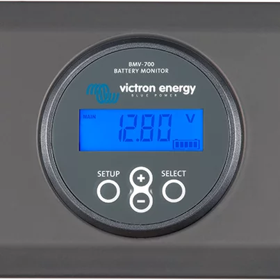 VICTRON Veggboks BMV/MPPT control