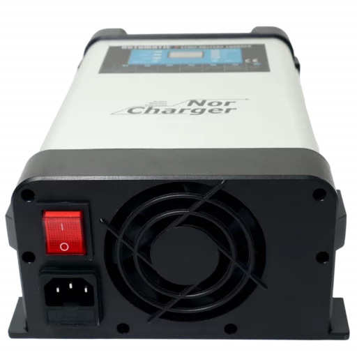 NOR CHARGER Pro Serie Elektronisk Batterilader 12V 40A - 2 Kanaler