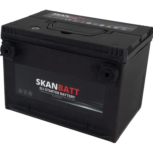 SKANBATT SLI Startbatteri 12V 70AH 770CCA (260x174x185mm) +L
