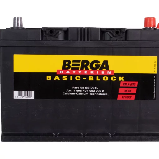 BERGA Basic Block 12V 95AH 830CCA (306/173/225mm)