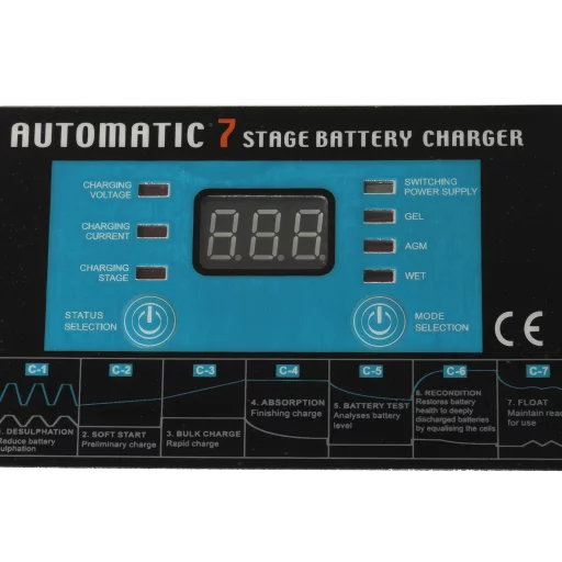 SMART BATTERY CHARGER 7-stegs Elektronisk Batterilader 12V 40A - 2 Kanaler (VEIL Kr. 2295.-)