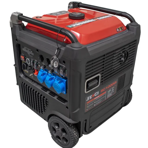 SENCI SC10000i Inverter Aggregat - Bensin - Max 9000W - ATS / Relestyring - Elektrisk start