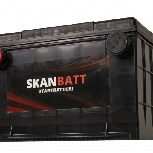 SKANBATT Startbatteri 12V 80AH 800CCA (260x179x180/180mm) +venstre