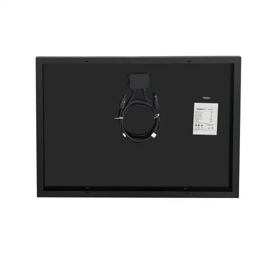 SKANBATT Solcellepanel 80W - TOPCON - All Black -  765x570x30mm