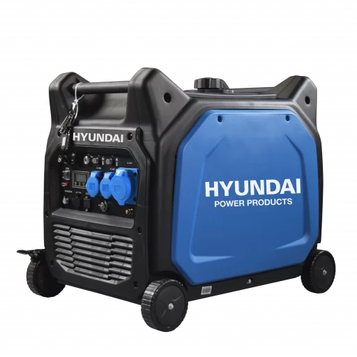HYUNDAI HY6500SEi Inverter Aggregat 6500W - Elektrisk Start - Fjernkontroll - ATS