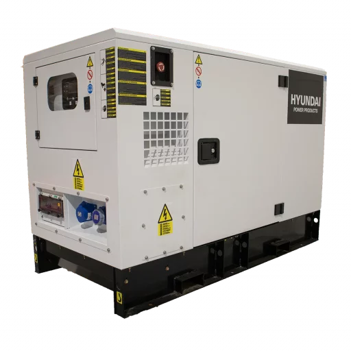 HYUNDAI DG14KSE Diesel strømaggregat 230V 3-FAS 13,8kVA  - 1500RPM - Vannkjølt