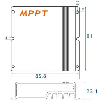 LUMIAX 10A MPPT Regulator IP67