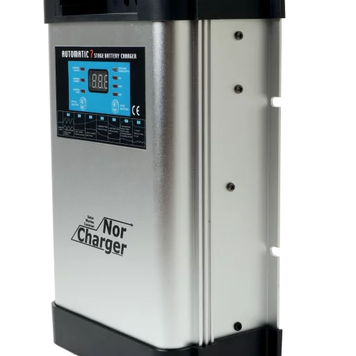 NOR CHARGER Pro Serie Elektronisk Batterilader 12V 60A - 2 Kanaler