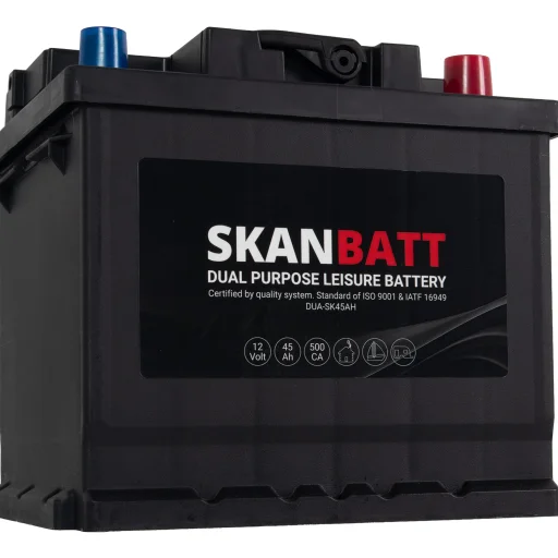 SKANBATT Dual Purpose 12V 45AH 500CA (207x175x190mm) +R