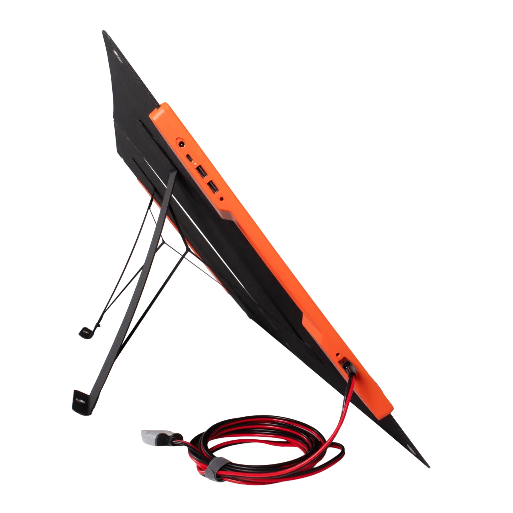 SKANBATT Sammenleggbart Solcellepanel 120W m/USB