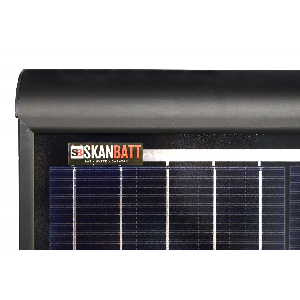 SKANBATT AERO 190W panel med 7M kabel og spoilere for enkel montering (VAN Edition)
