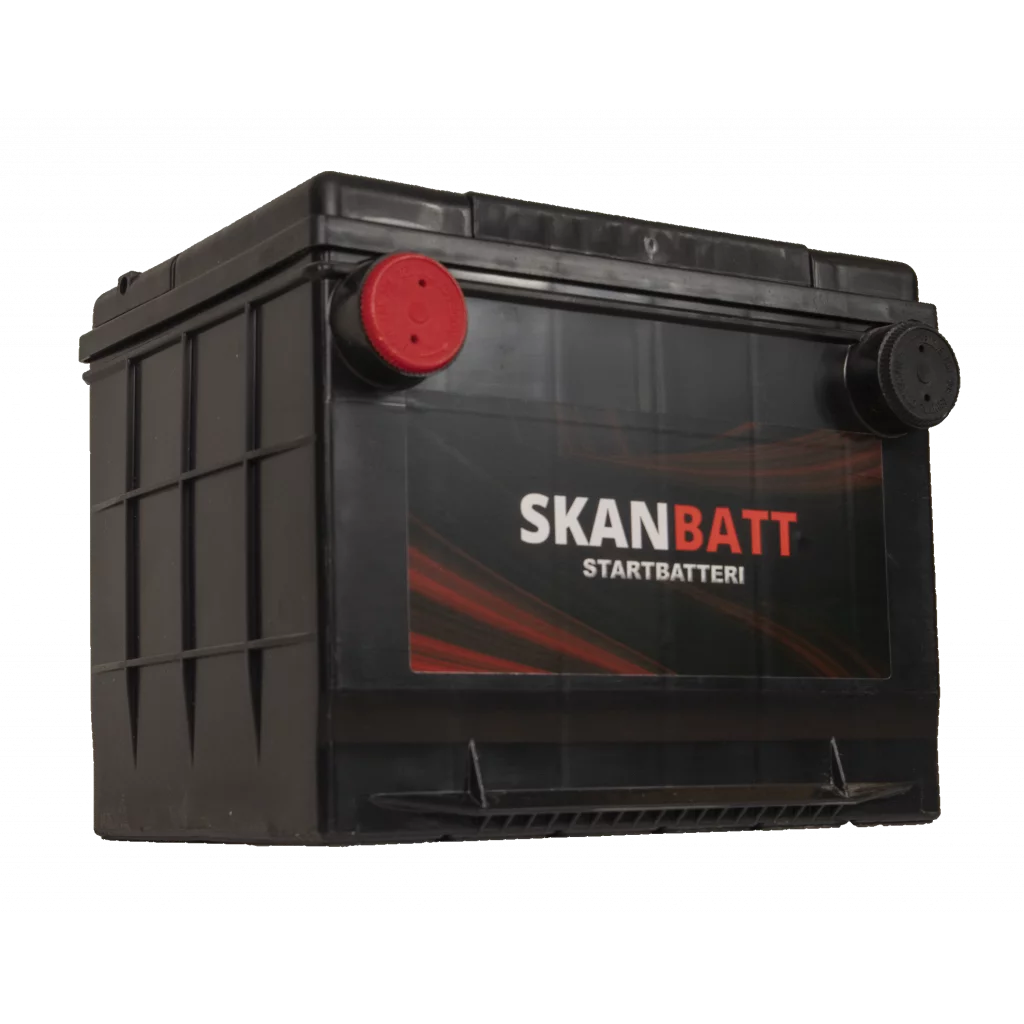 SKANBATT Startbatteri 12V 65AH 650CCA (230x179x180/180mm) +venstre