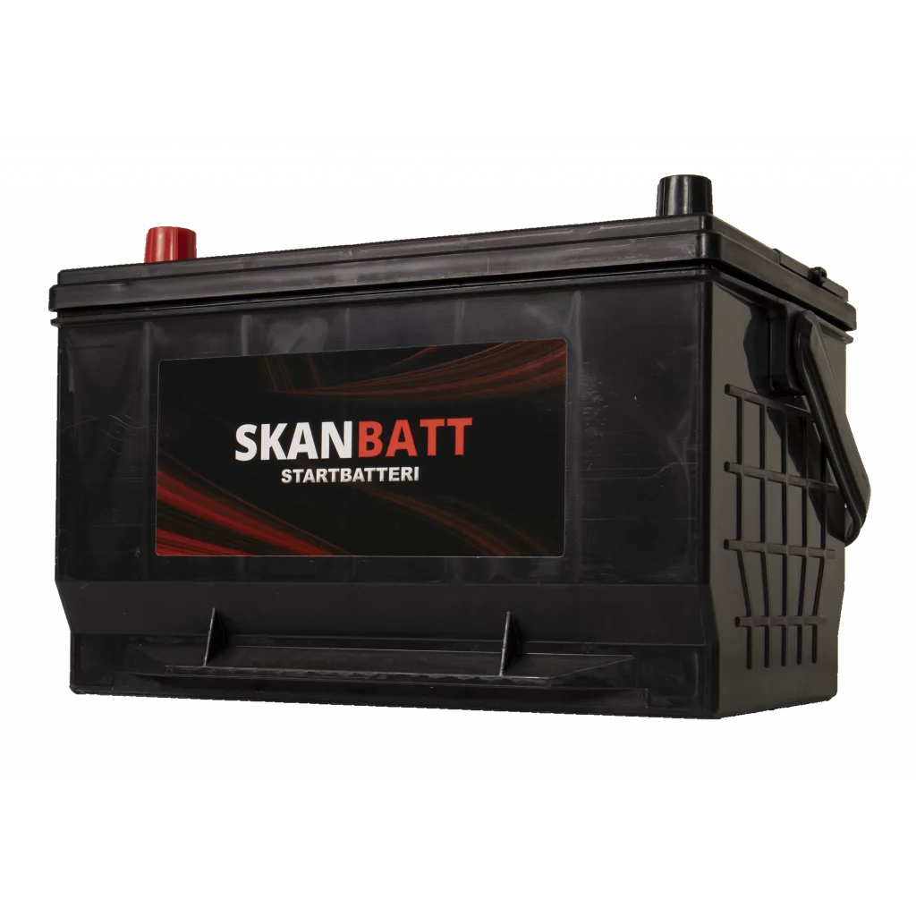 SKANBATT Startbatteri 12V 95AH 900CCA (296x187x171/191mm) +venstre