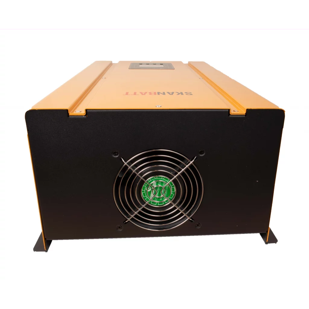 SKANBATT Kombi batterilader og inverter 48V 5000W m/fjernkontroll (VEIL Kr. 15995.-)