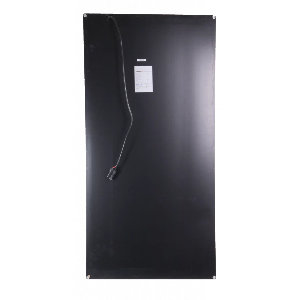 SKANBATT Fleksibelt Solcellepanel 160W - ETFE - 1460x540x3mm