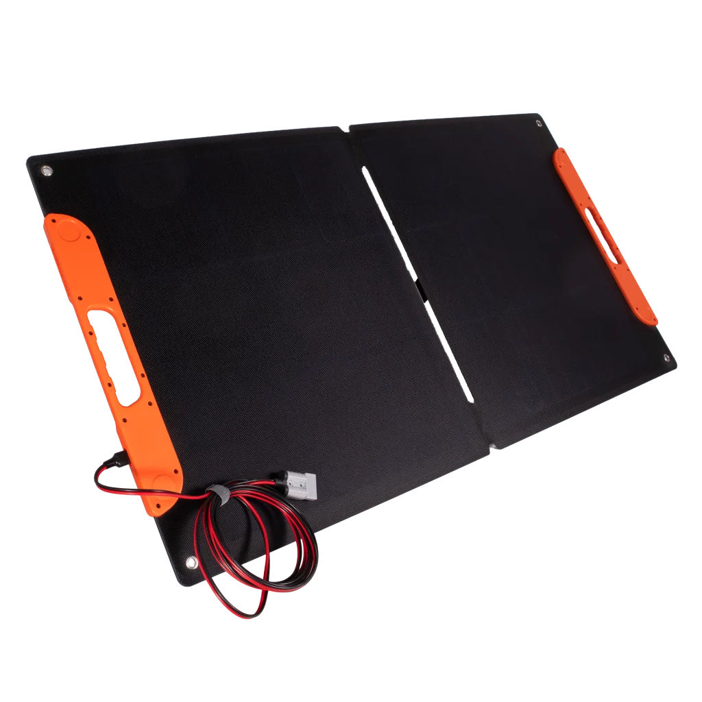 SKANBATT Sammenleggbart Solcellepanel 120W m/USB