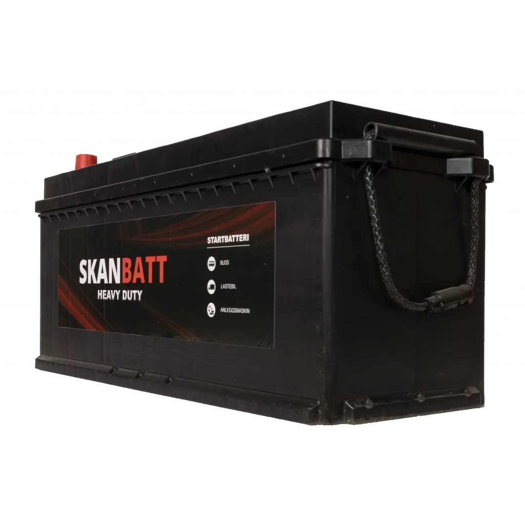 SKANBATT Startbatteri 12V 135AH 760CCA (514x175x210/226mm) +høyre