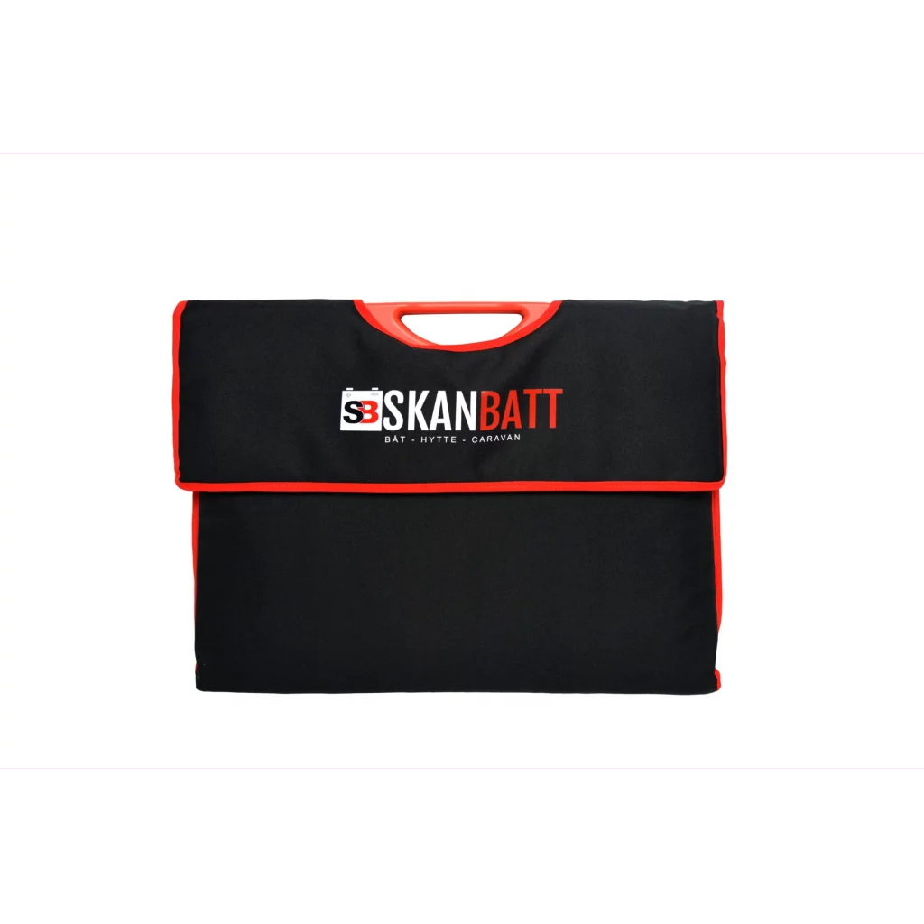 SKANBATT Sammenleggbart Solcellepanel 60W m/USB