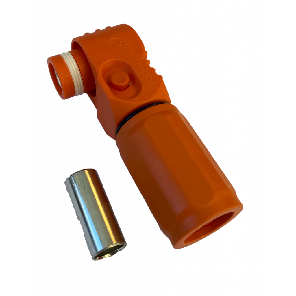 Amphenol kobling 8,0mm positiv (rød)