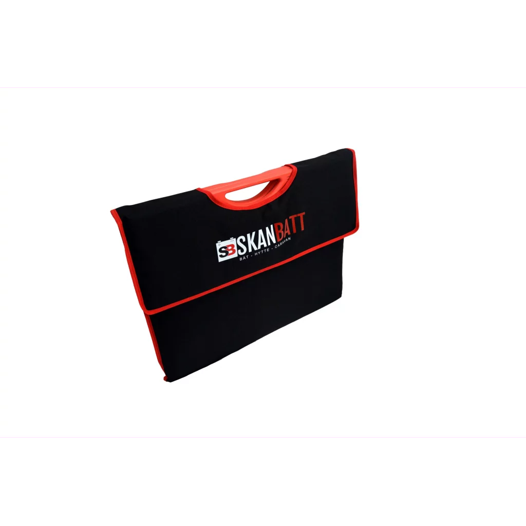 SKANBATT Sammenleggbart Solcellepanel 120W m/USB