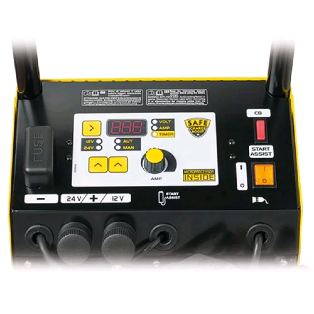 DECA Batterilader 12V/24V 80A m/ 900Amp starthjelp (330300)