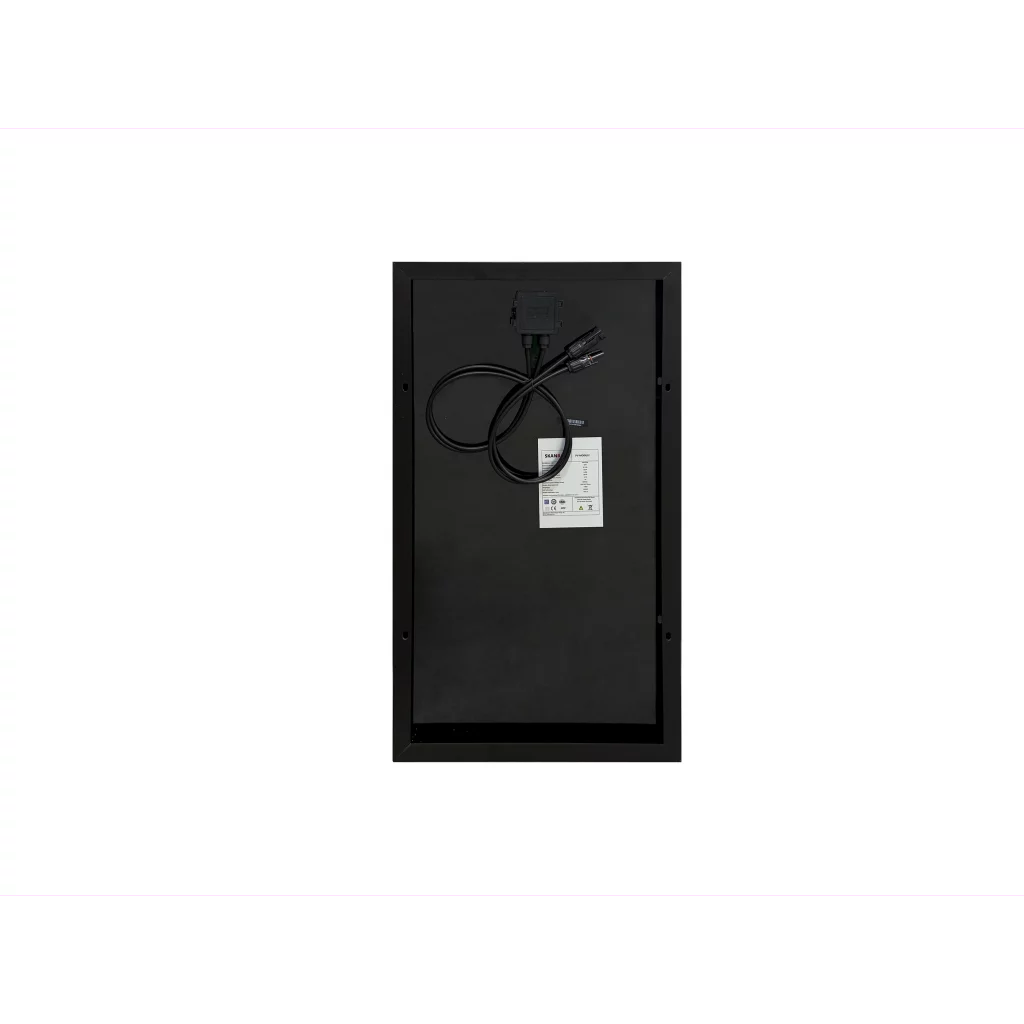 SKANBATT Solcellepanel 55W - TOPCON - All Black -  700x395x25mm