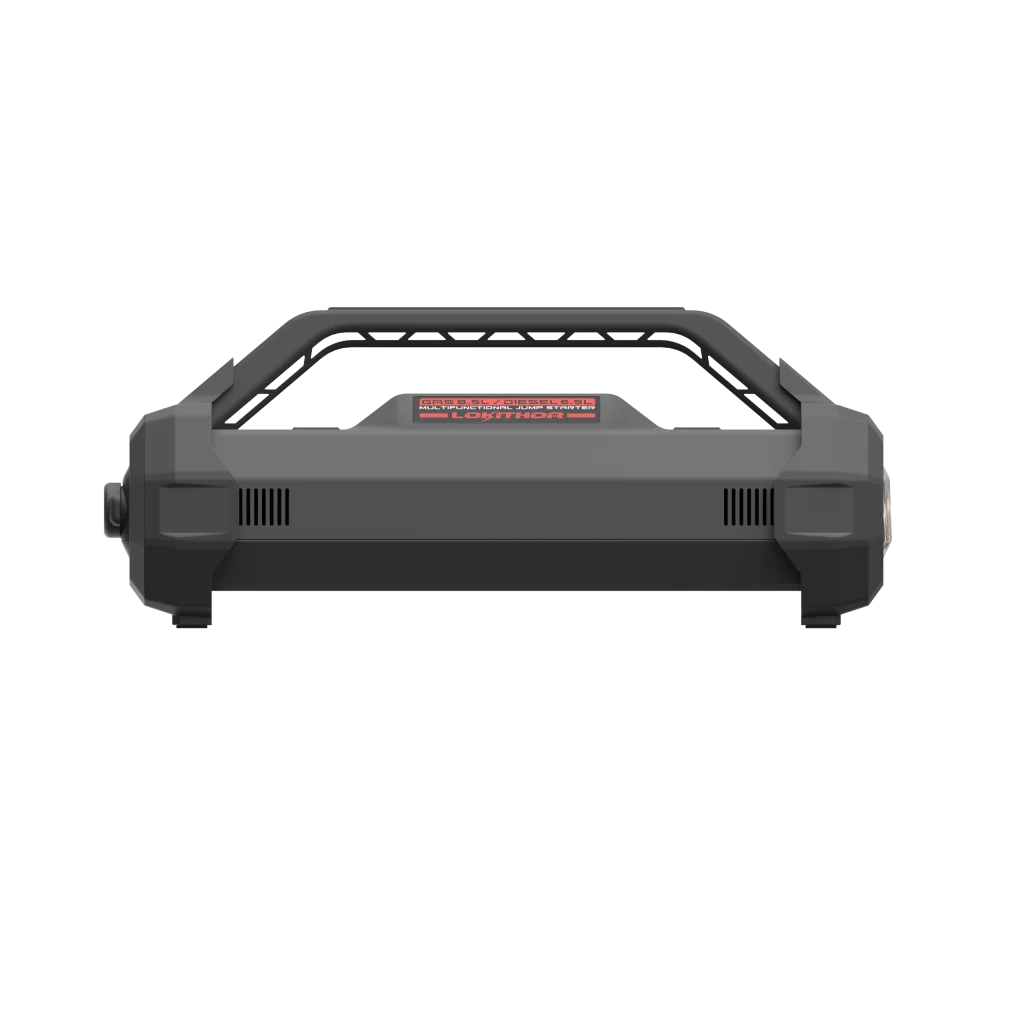 LOKITHOR Lithium Startbooster 12V 2500A med 150 PSI Luftkompressor