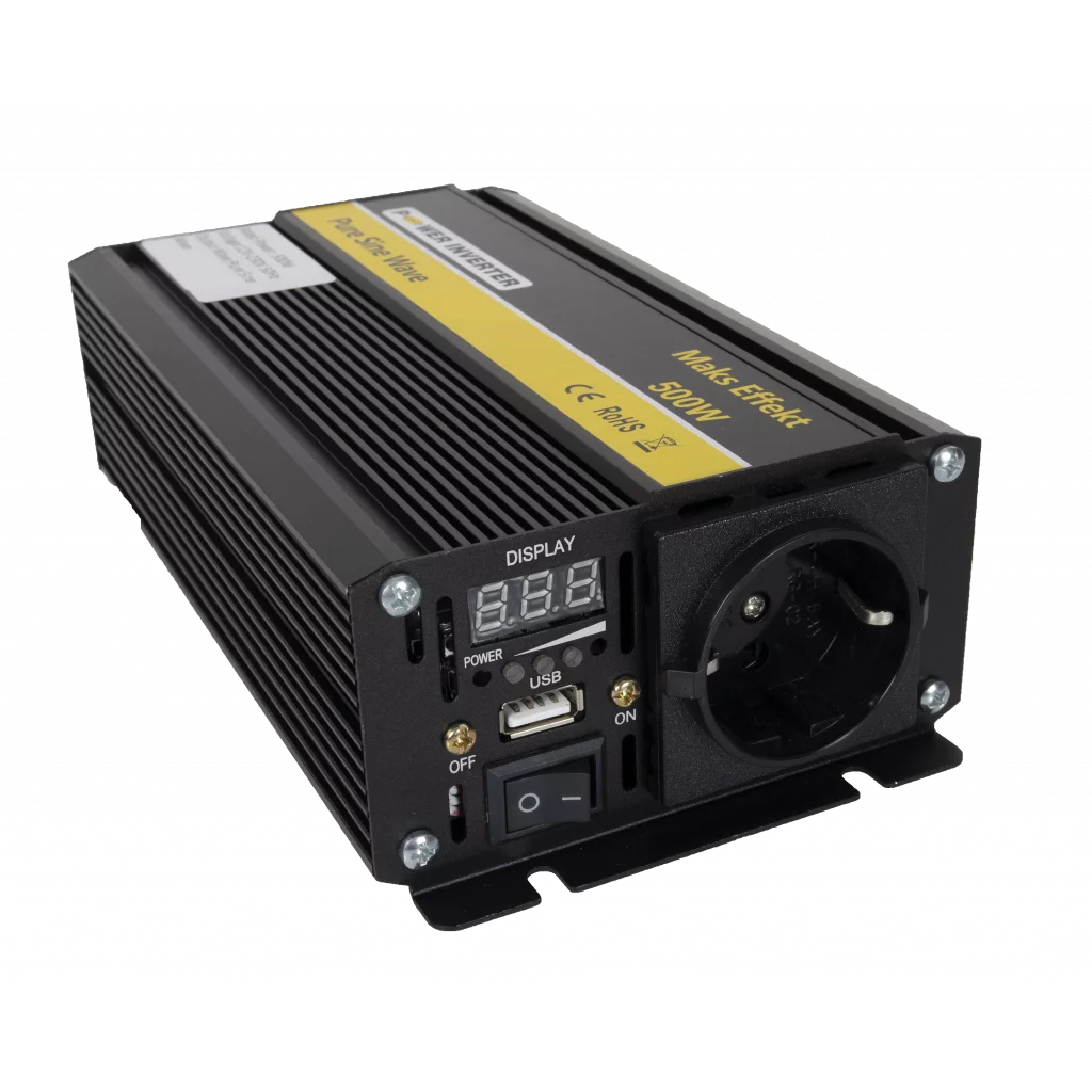POWER Inverter 12V 500W Ren Sinus