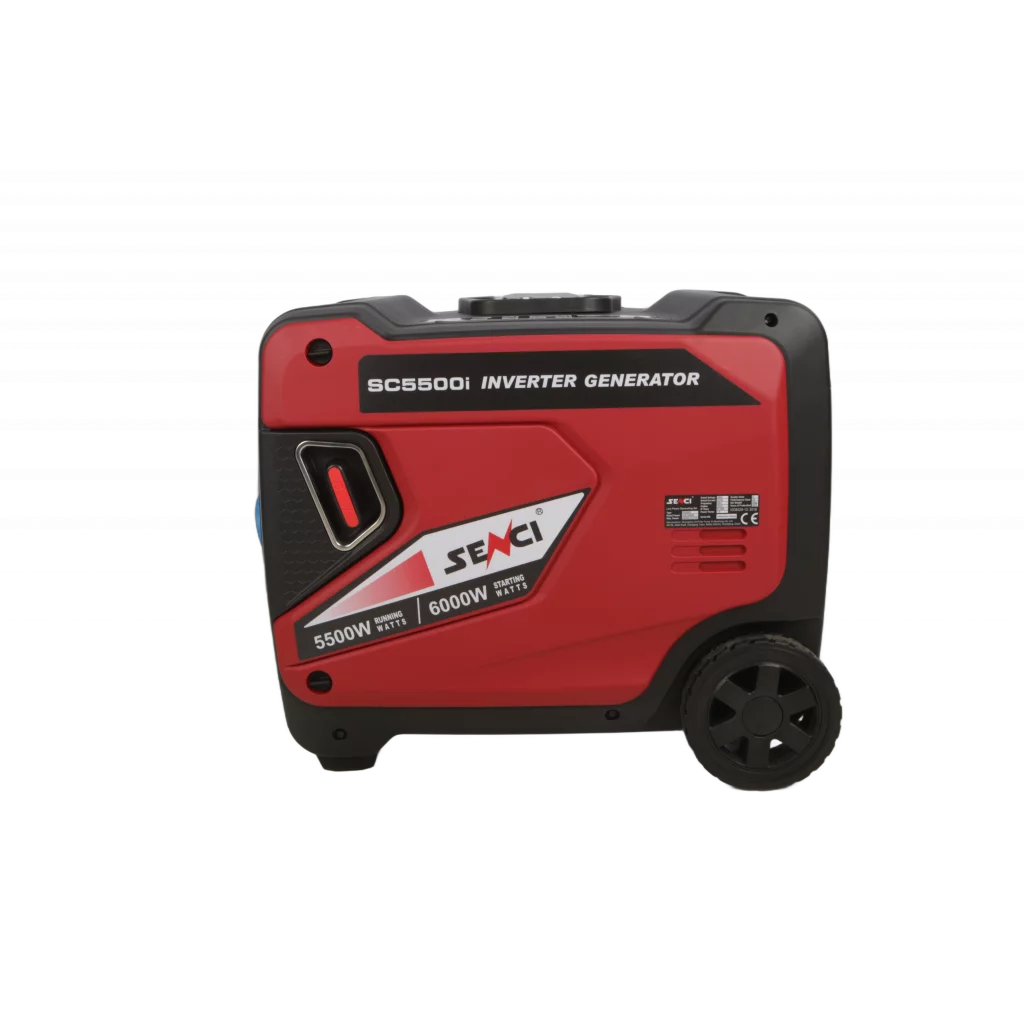 SENCI SC5500i Inverter Aggregat - Bensin - Max 6000W - ATS - Elektrisk start