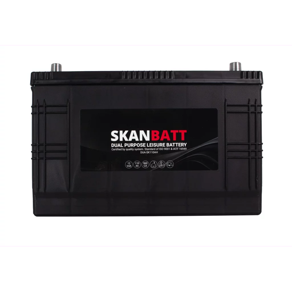 SKANBATT Dual Purpose 12V 110AH 960CA (346x173x227mm) +R