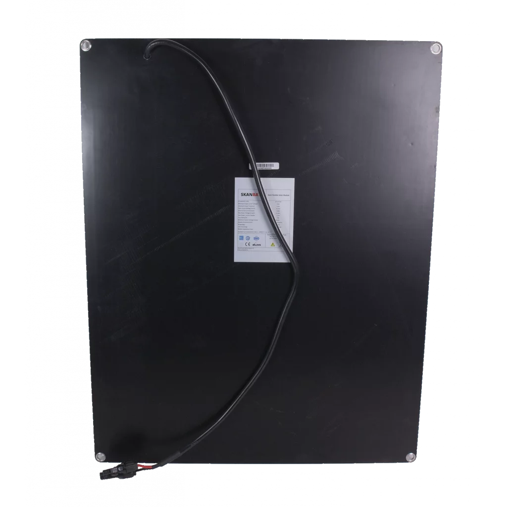 SKANBATT Fleksibelt Solcellepanel 55W - ETFE - 540x680x3mm